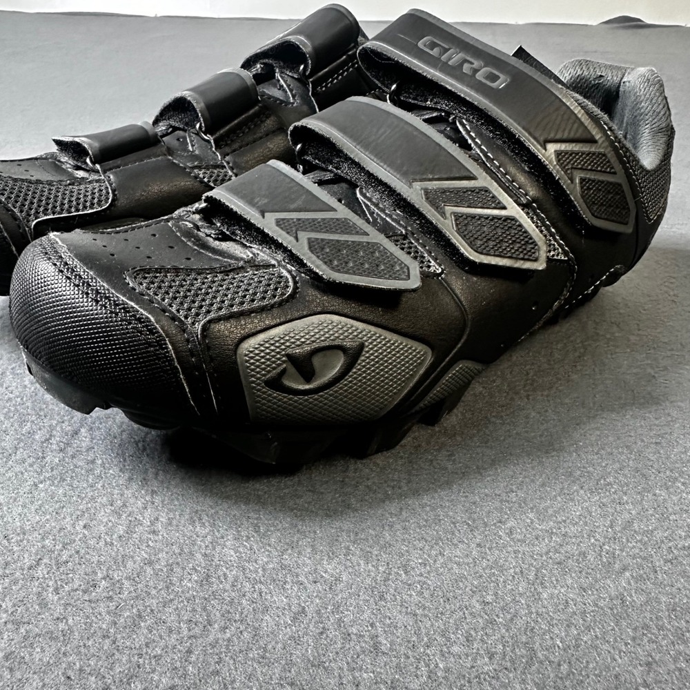 Giro Carbide R Mountain Bike Shoes Black Charcoal Mens MTB Cycling Shoes - Picture 3 of 14